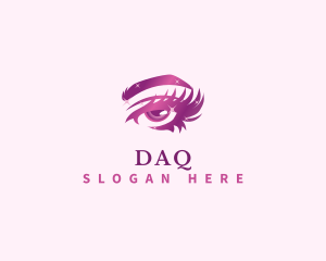 Woman Eye Salon Logo