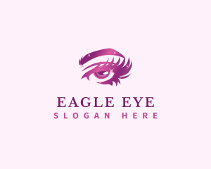 Woman Eye Salon logo design