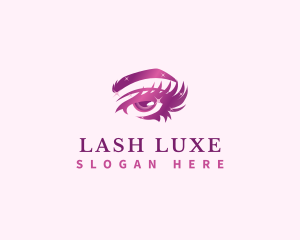 Woman Eye Salon logo design