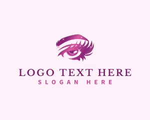 Make Up Artist - Woman Eye Salon logo design