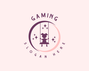 Moon Swing Girl Logo