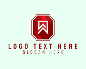 Symbol - Modern Bookmark Banner logo design