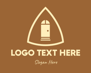 Symbol - Simple Triangle Door logo design