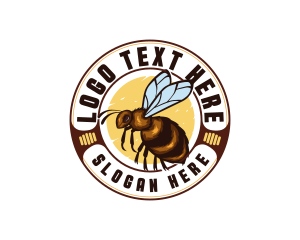 Wings - Honey Bee Organic logo design