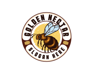 Mead - Honey Bee Organic logo design