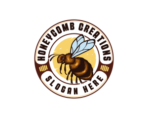 Honey Bee Organic logo design