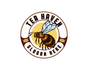 Honey Bee Organic logo design