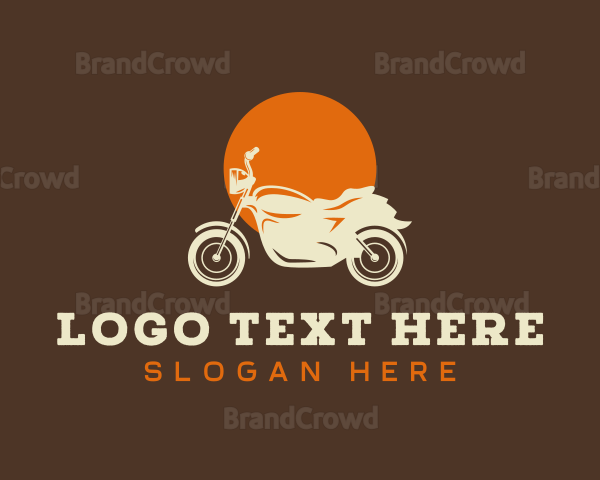 Motorcycle Vehicle Transport Logo