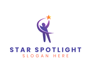 Leadership Career Star logo design