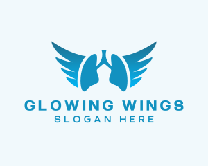 Lung Wings Clinic  logo design