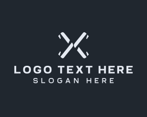 Industrial - Startup Tech Firm Letter X logo design