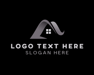 Roofing - Arch Roof Maintenance logo design