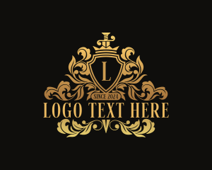 Boutique - Royal Fashion Shield logo design