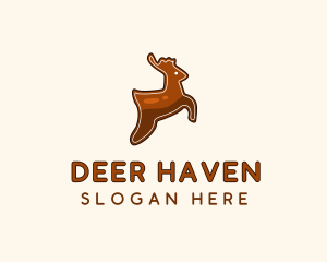 Deer - Sweet Cookie Deer logo design