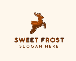 Sweet Cookie Deer logo design