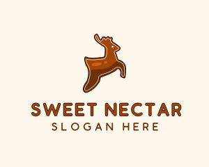 Sweet Cookie Deer logo design