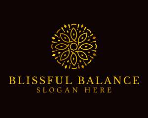  Luxury Mandala Flower logo design