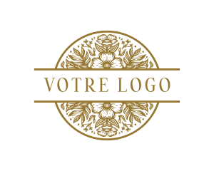 Botanical Floral Boutique Logo
