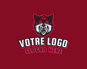 Wolf - Wild Wolf Esports logo design