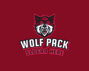 Wolf - Wild Wolf Esports logo design