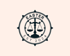 Justice Scale Law Logo