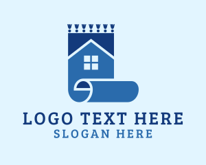 Persian Rug - House Carpet Flooring logo design