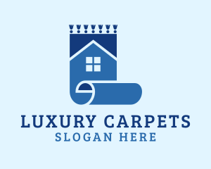 Carpet - House Carpet Flooring logo design
