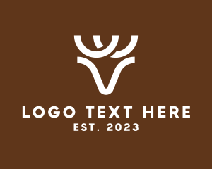 Wild Deer Antler Logo