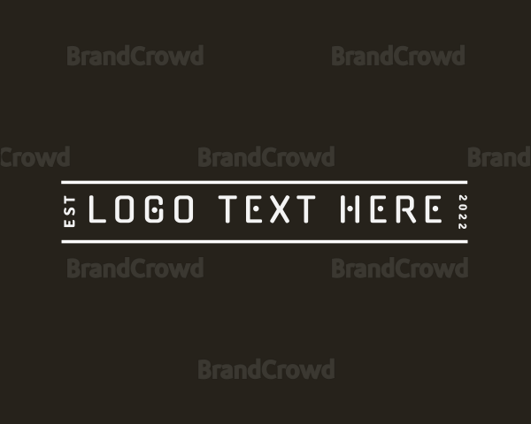 Unique Branding Wordmark Logo
