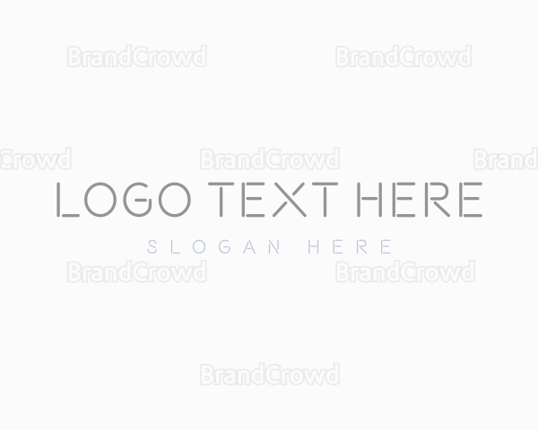 Minimalist Business Brand Logo