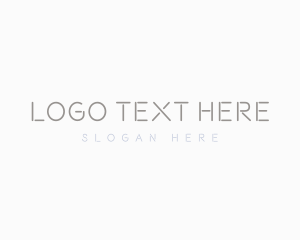 Wordmark - Minimalist Business Brand logo design