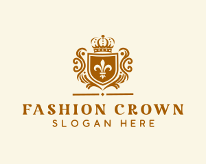 Royal Monarchy Shield logo design