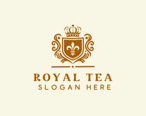 Royal Monarchy Shield logo design