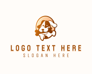 Kennel - Puppy Pet Bone logo design