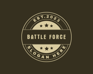 Army - Military Army Bootcamp logo design