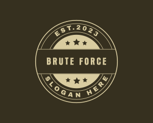 Military Army Bootcamp logo design