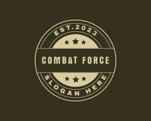 Military - Military Army Bootcamp logo design