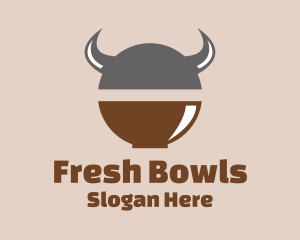 Viking Soup Bowl  logo design