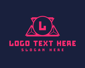 App Development - Esports Neon Technology logo design