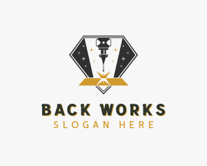 CNC Laser Automation  logo design