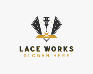 CNC Laser Automation  logo design