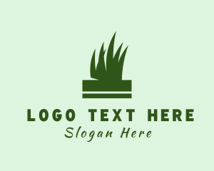 Sustainability - Lawn Soil Grass logo design