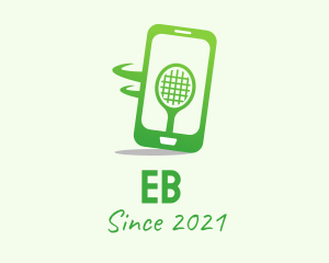 Badminton - Tennis Mobile App logo design