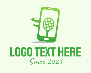 Mobile App - Tennis Mobile App logo design