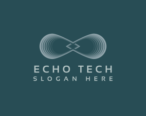 Infinity Echo Loop Technology logo design