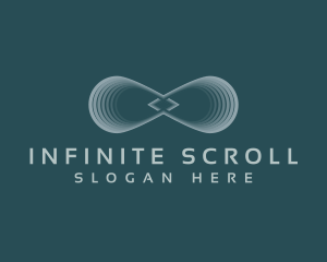 Infinity Echo Loop Technology logo design