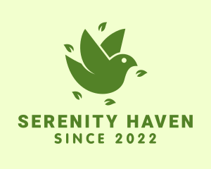 Peaceful - Bird Nature Reserve logo design