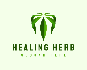 Natural Weed Medicine logo design