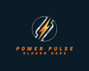 Voltage - Thunder Power Voltage logo design