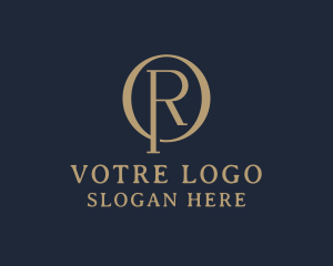 Financial - Luxury Stylish Studio Letter R logo design